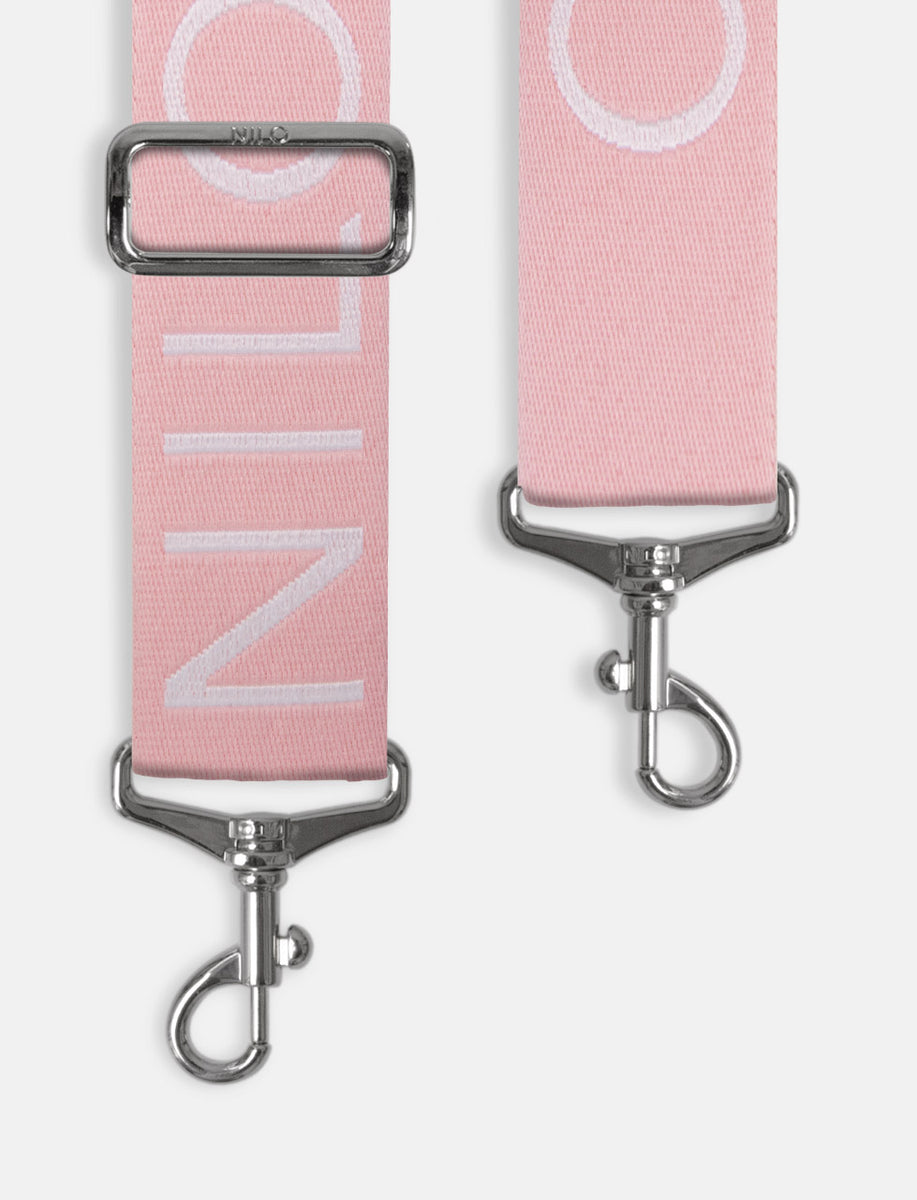 Taschengurt rosa silber Clearance